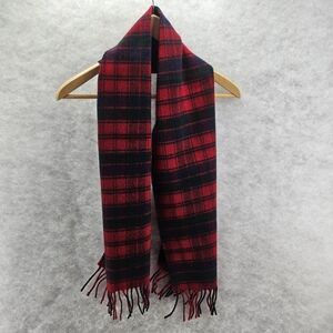 Highlander Collection By Lochcarron‎ 100% Lambswool Plaid Scarf Made In Scotland